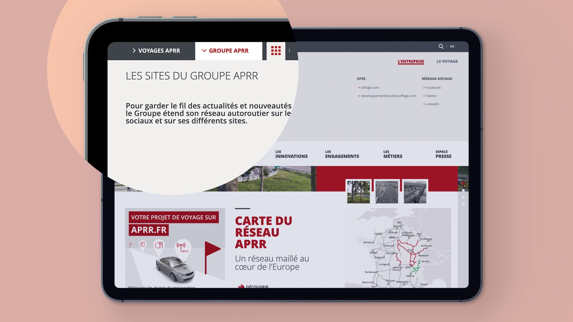 Référentiel de l&rsquo;écosystème digital d&rsquo;APRR