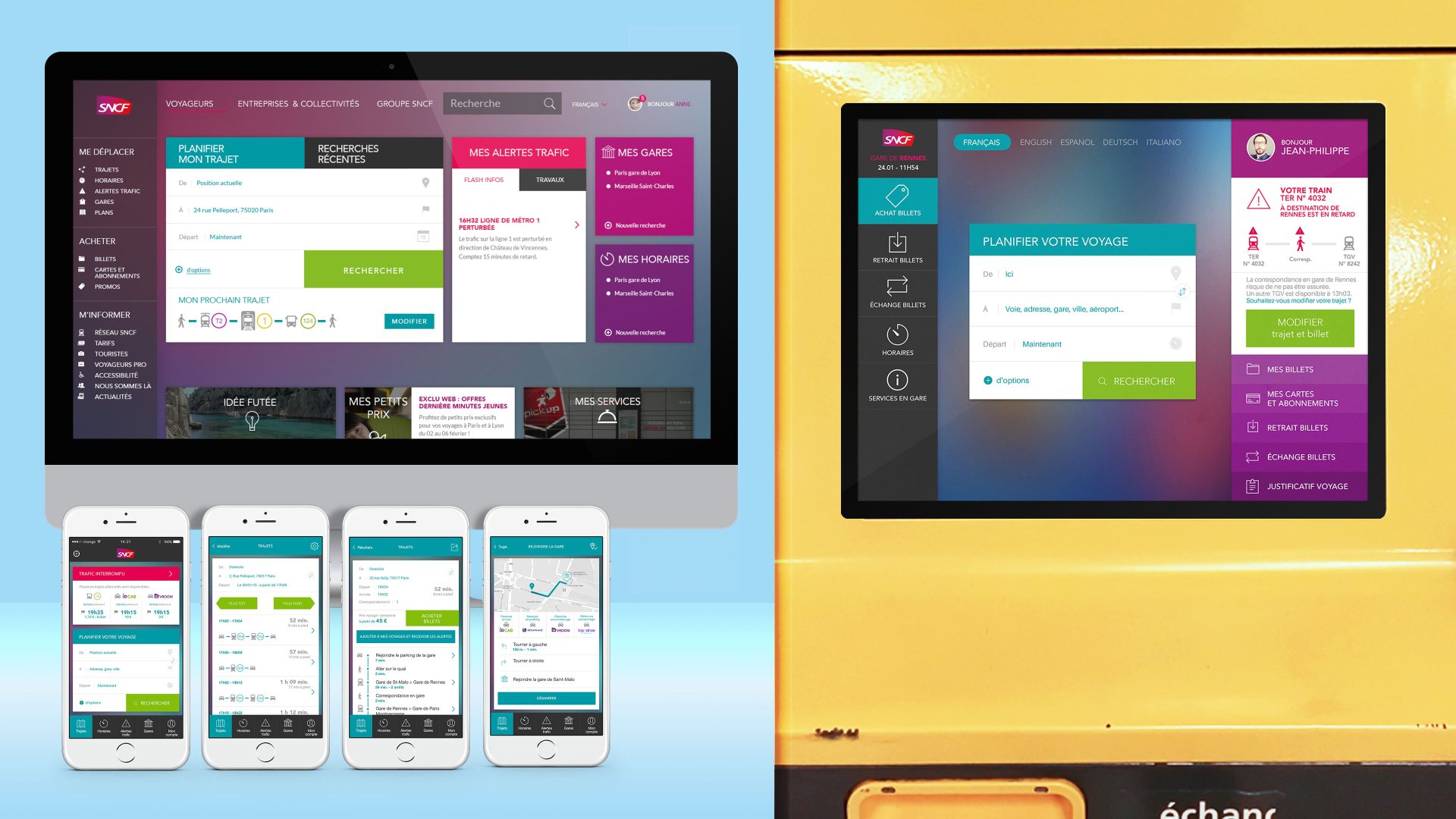 Refonte Écosystème Digital SNCF